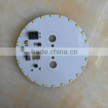 single side aluminum led bulb round pcb board