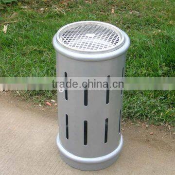 Laser cut steel outdoor ashtray ash urn stainless steel ashtray bin