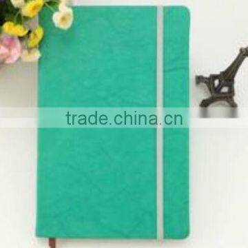Custom hardcover with elastic band notebook