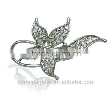 Dubai gold plated jewelry brooch