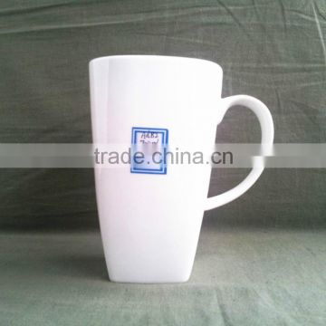 Pure white ceramic coffee mug factory with best price