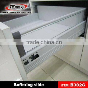 Temax Soft Close Guide Drawer Slide Rail