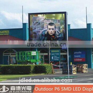 P6 SMD outdoor advertising Board led panel screen /led display