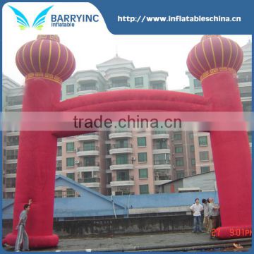 Customizable logo inflatable entrance finish line advertising inflatable arch