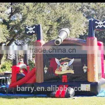 High Quality Customized Double Lane Pirate Inflatable Jumping Bouncer Slide Combo Able Bouncer Slide Combo photo-3