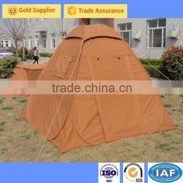 Canvas Pop up Camping Tent photo-5
