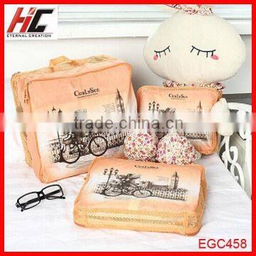 3 set fashion organizer zipper cosmetic bag travel bag for 2015 online shopping hong kong in China