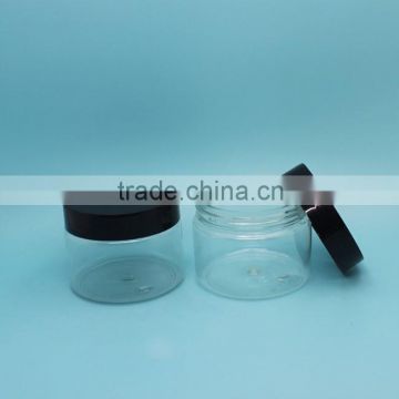 150ml clear cylinder plastic PET jars, 5 oz plastic cosmetic jars                        
                                                Quality Choice