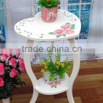 Home furniture Korean style Heart-shaped tea table