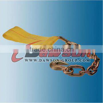 4 inch 11 inch Fixed End with Chain Extension and Bolt Loop