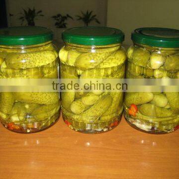 Gherkins 4-7cm in jar 720ml