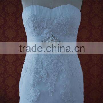 (MY0028) MARRY YOU China Factory Custom Made Plus Size Wedding Dress Patterns photo-3