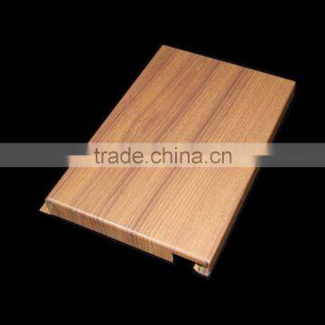 Ornamental aluminium wood grain suspended hook on ceiling