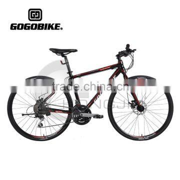 Hongjin Aluminum Alloy Frame Road Bicycles with Big Wheels