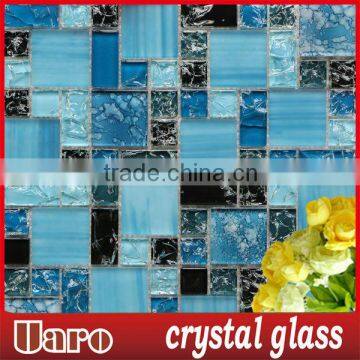 square crystal glass marble texture mosaic