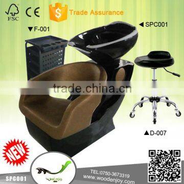 One set of SPC001 salon shampoo bed salon trolley Hairdressing chair