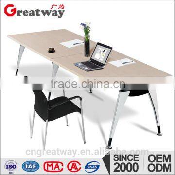 2016 hot sale simple design wooden executive L shaped office desk(QF-109B-2)