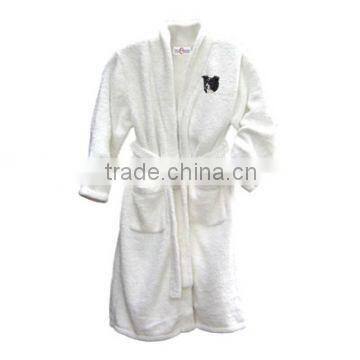 Super soft Men's cheap bathrobe for promotion