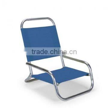 Outdoor foldable low seat folding beach chair for camping chair