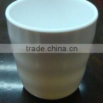 Melamine restaurant white tea cup