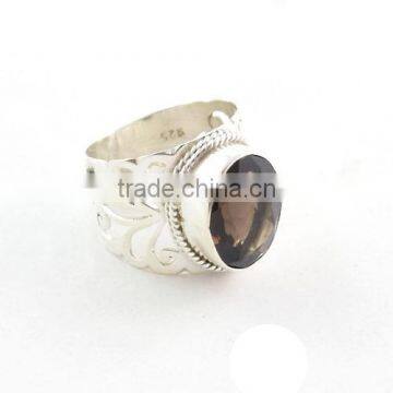 Gemstone jewelry wholesale sterling silver rings fashionable jewelry for women