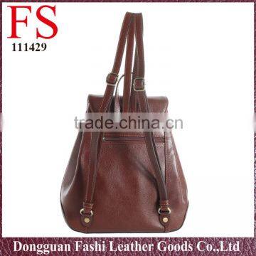 Classical Leather Custom Ladies Back Pack