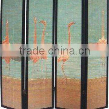 Red -crowned crane Room Divider