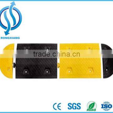 China Wholesale Portable Rubber Speed Bumps / Rubber Speed Hump / Road Speed Ramp
