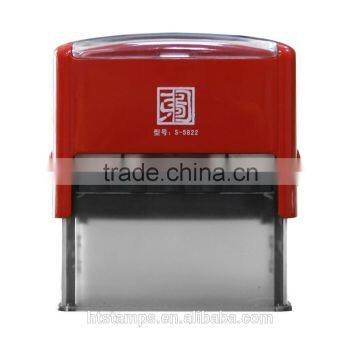 Hot Sell Epress Rectangle With Dry Ink Stamp Pad Self-inking Custom Big Rubber Stamps