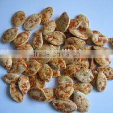 We are supply Chinese Pumpkin Kernels, Chili flavor pumpkin seeds