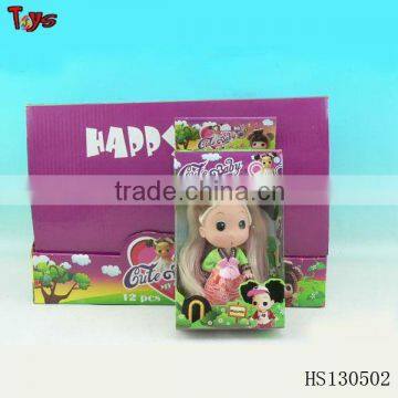 Super plastic figurine dolls