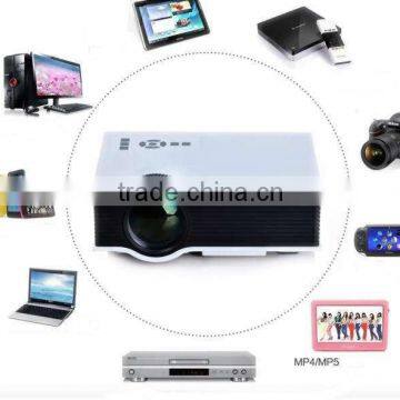 Multimedia Projector 800*480 Mini LED Home Theater TV Proyector Full HD HDMI Projector UC40 photo-2