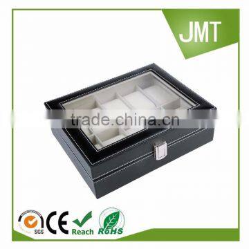2016 New arrival custom logo PU leather watch display box