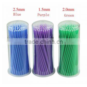 Eyelash Extension Micro Brushes Disposable Individual Applicators Mascara Best Deal 1pack Free Shipping Cotton Stick