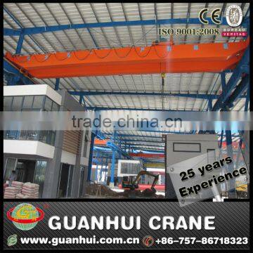 double girder over head bridge crane with hoist