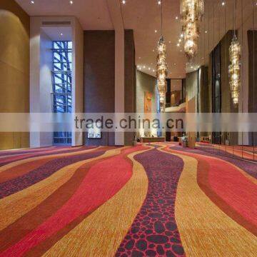 various size decorative hotel carpet with good quality Heavy traffic carpets