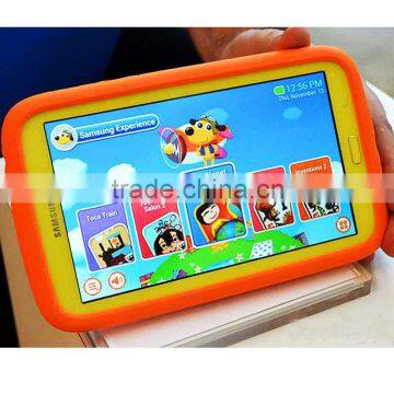 Kid proof Silicone Rubber Tablet Case for Samsung Galaxy Tab 3 7 inch Kids Tablet
