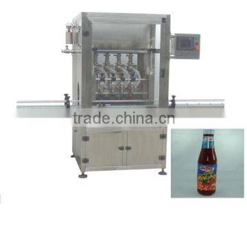 4 head Automatic Linear hand cream piston Filling Machine with CE certificated factory price