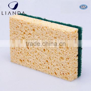 eco-friendly cellulose scrub sponges,kitchen cellulose scrub sponges,cellulose scrubbing sponge