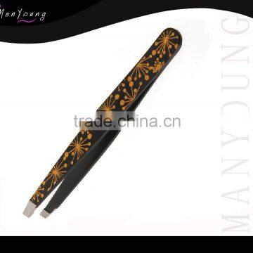 hot sale black coa tweer for girls eyelash tweezers