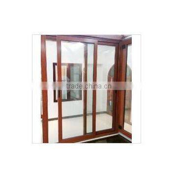 High quality Aluminum clad wood frame hinged door/ double swing casement door