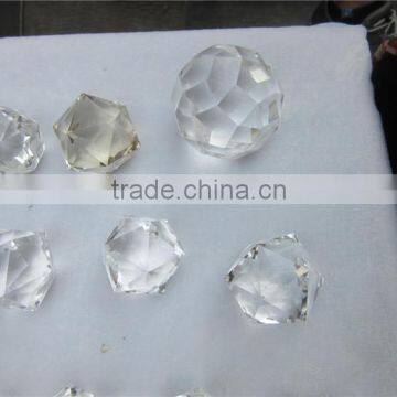 2015 Appealing Faceted Crystal Balls Machine Cut photo-3