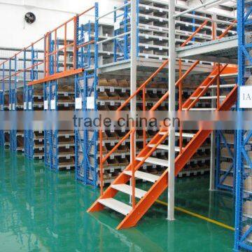 Warehouse multi-tier racking system