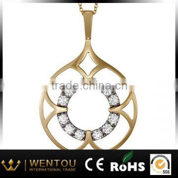 18k gold fashion jewelry necklace designs