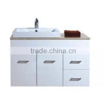 Style Selections Bowl Single Sink Bathroom Vanity TB-8066 With Ceremic China Top