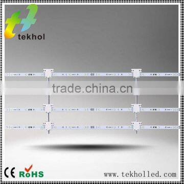 DC12V bare PCB 12 SMD 2835 shutter led rigid bar for lightbox