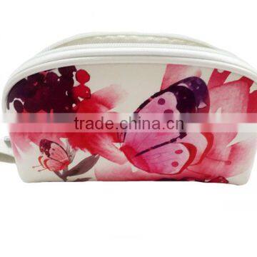 Handmade Waterproof Wholesale pu Cosmetic Bag photo-3