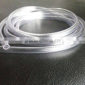 Extruded transparent pvc tubes