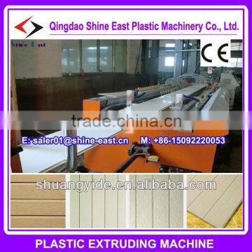 PVC decorative link plate / deco profile extrusion line