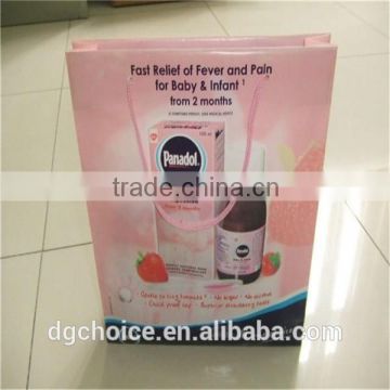 Top quality accept custom order plastic shopping bag